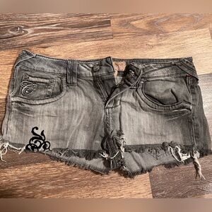 candies size 1 jean shorts y2k